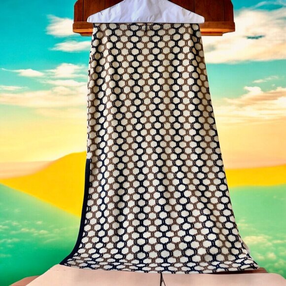 Dalton Vintage 70's Maxi Skirt 100% Wool Deep Side Slit - Picture 4 of 16